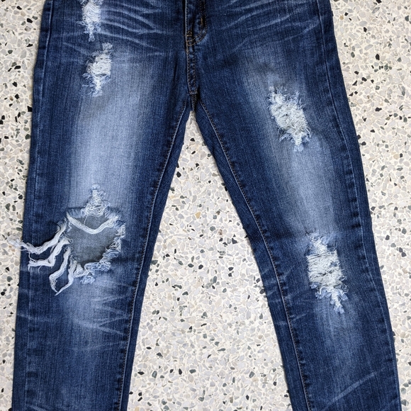 Machine Ript High Rise Jeans - Picture 5 of 11